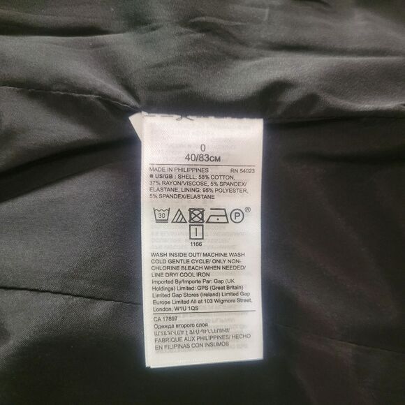 Banana Republic Classic Fit Red Blazer Size 0 NWT - Picture 7 of 7